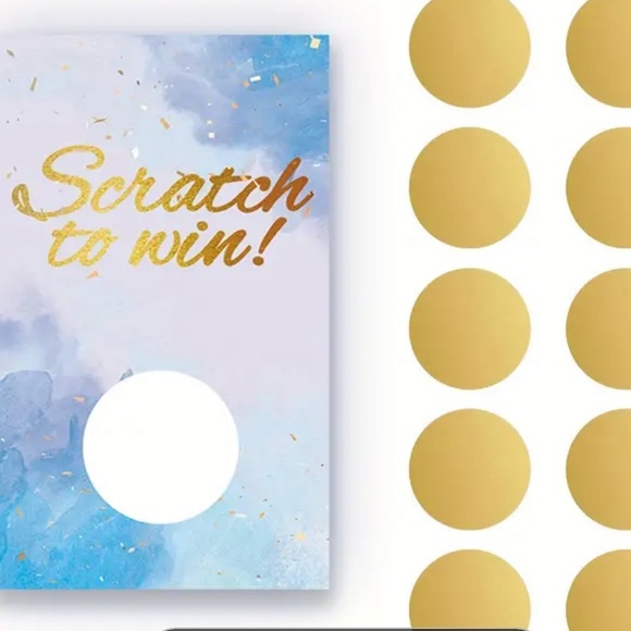 Scratch Off Seller Discount/Givvy Cards (Pack of 10) - Picture 3 of 4